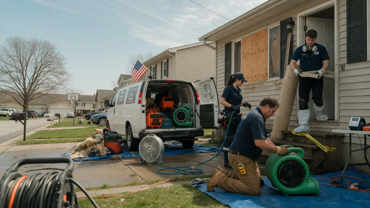 Water Damage Restoration in Stover, MO near me
